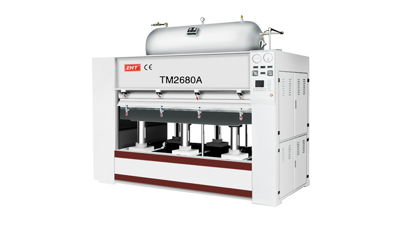 TM2680A solid wood veneer positive and negative pressure curved press